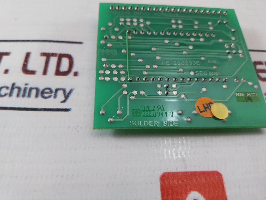 Nor Control Nn-832.19 Analog Input Adaptor He-220293e