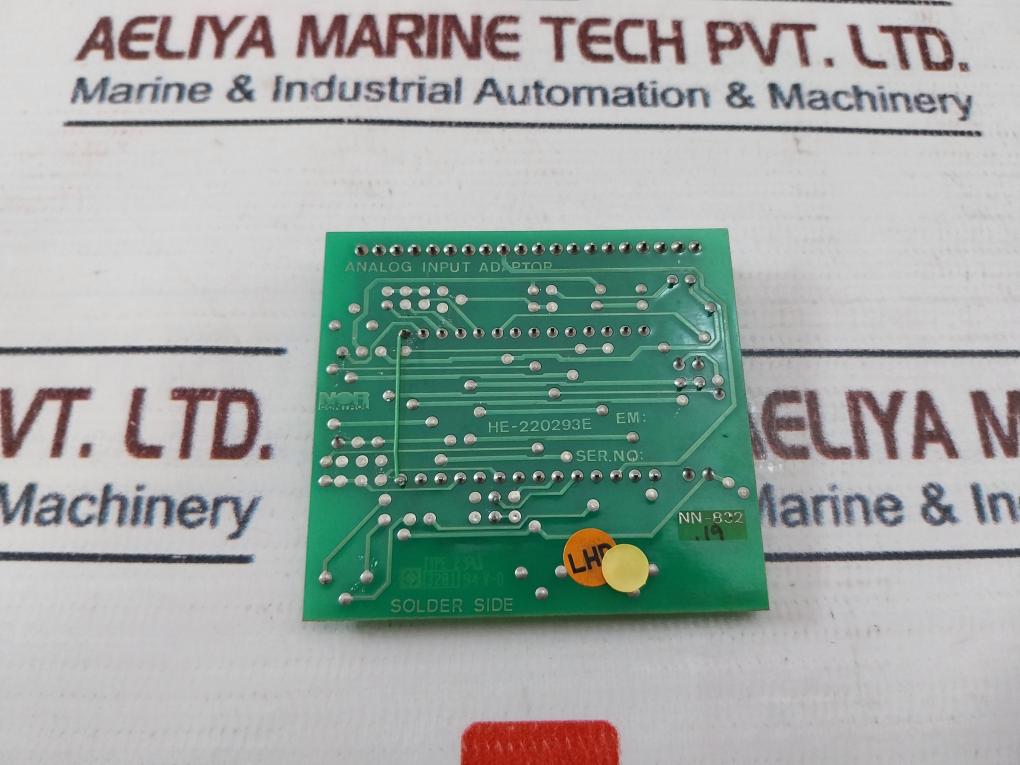 Nor Control Nn-832.19 Analog Input Adaptor He-220293e