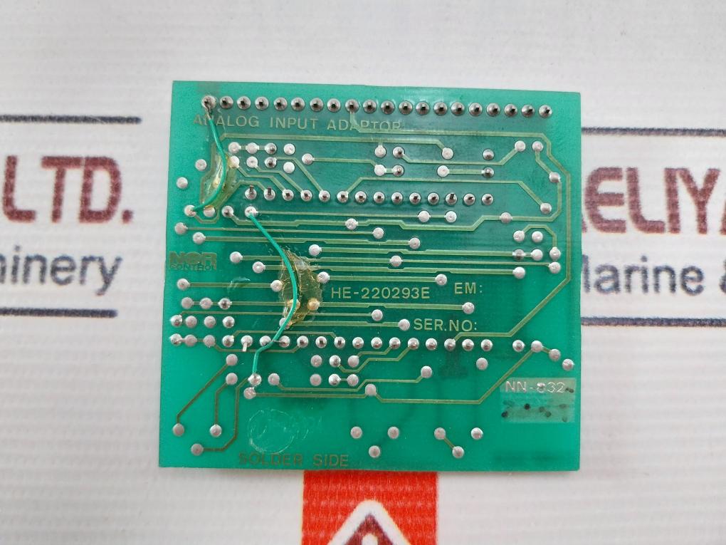 Norcontrol Nn-832.1 Analog Input Adaptor Used