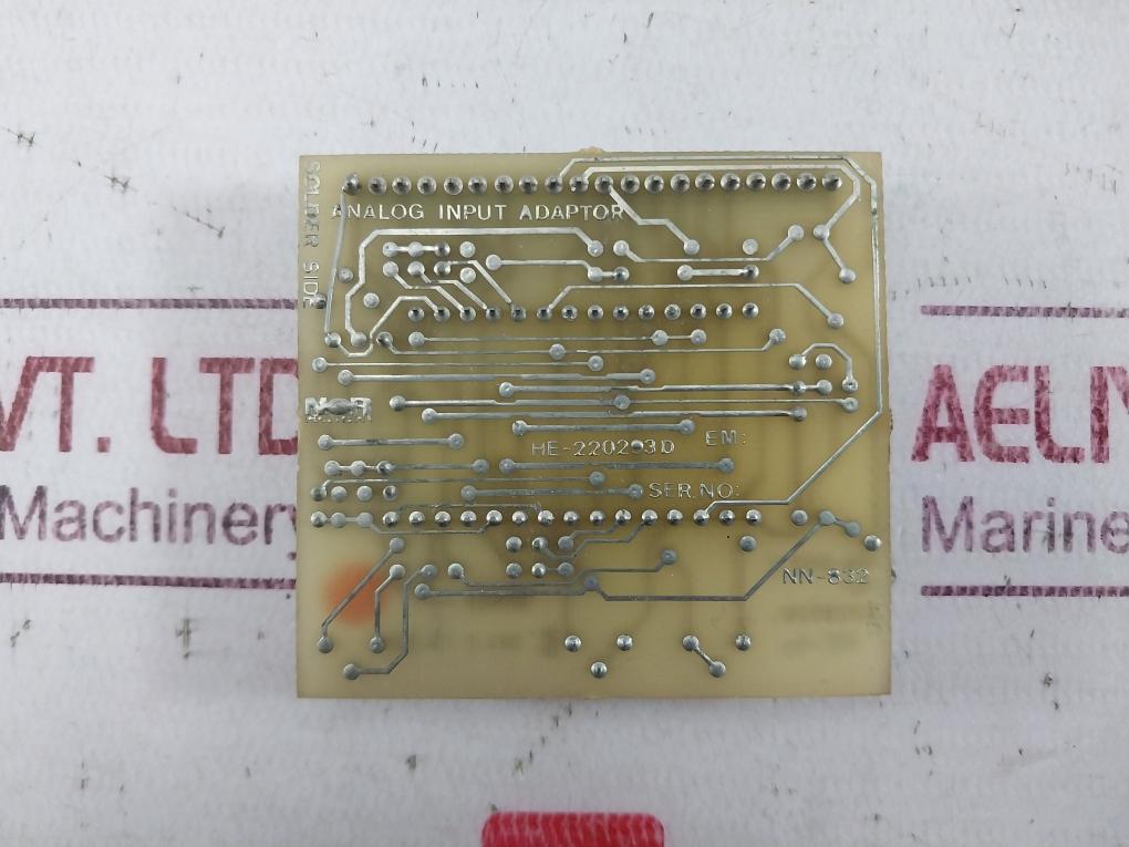 Norcontrol Nn-832.1 Analog Input Adaptor 94V-0 He-220293D