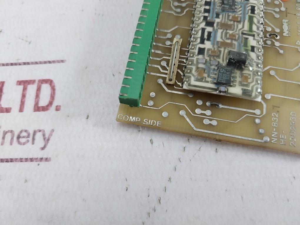 Norcontrol Nn-832.1 Analog Input Adaptor 94V-0 He-220293D