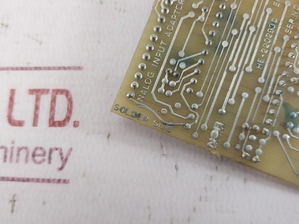 Norcontrol Nn-832.1 Analog Input Adaptor He-220293 94V-0