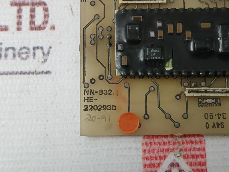 Norcontrol Nn-832.1 Analog Input Adaptor He-220293D 94V-0