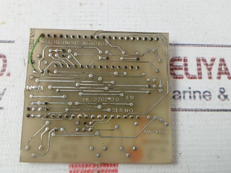 Norcontrol Nn-832.1 Analog Input Adaptor He-220293D 94V-0