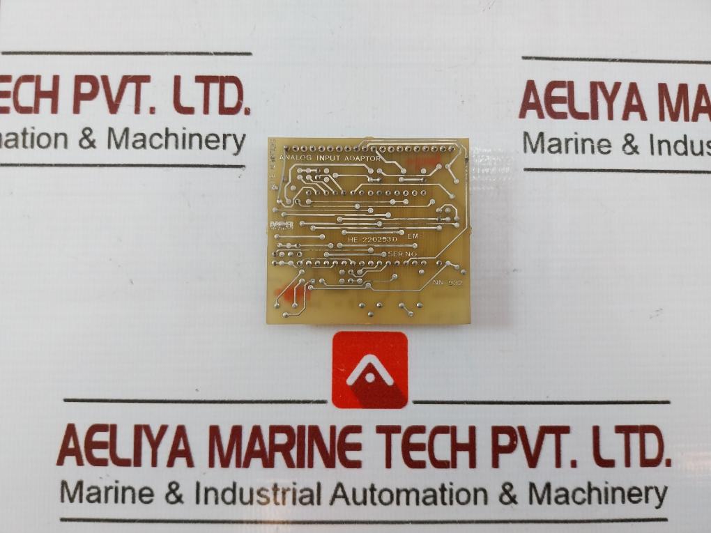 Norcontrol Nn-832.1 Analog Input Adaptor He-220293D 94 V