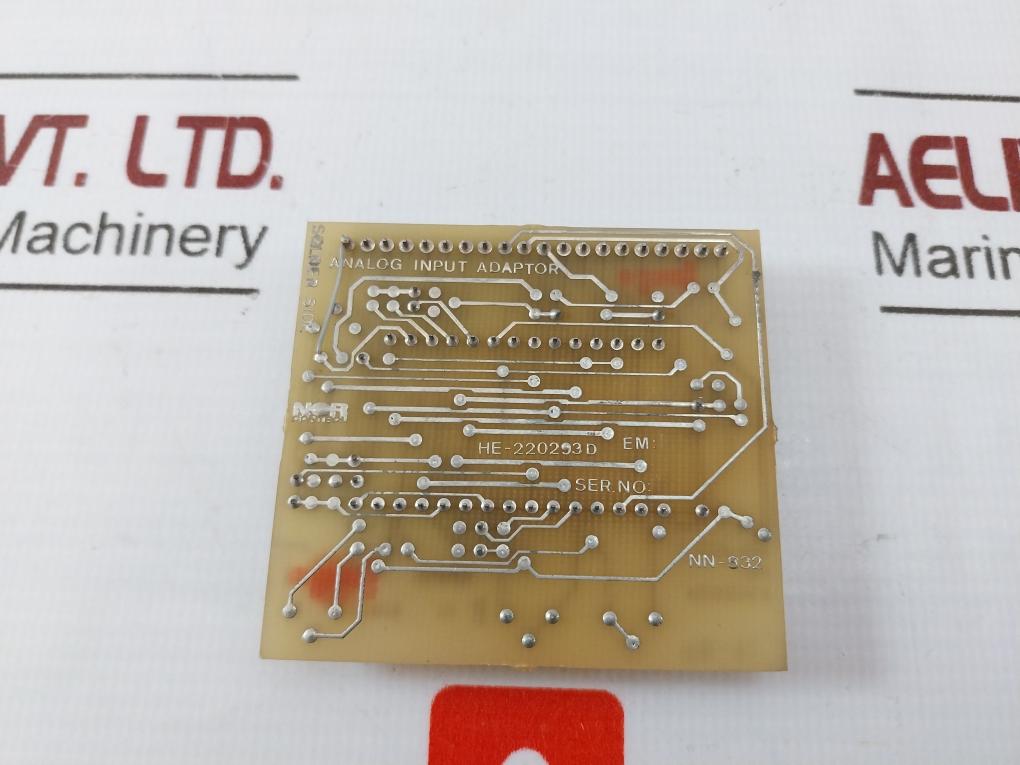 Norcontrol Nn-832.1 Analog Input Adaptor He-220293D 94 V