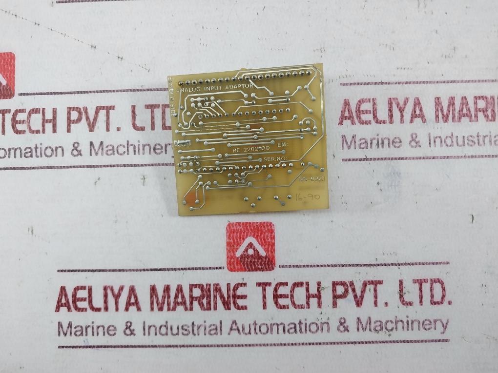 Norcontrol Nn-832.1 Analog Input Adaptor He-220293D 94V-0