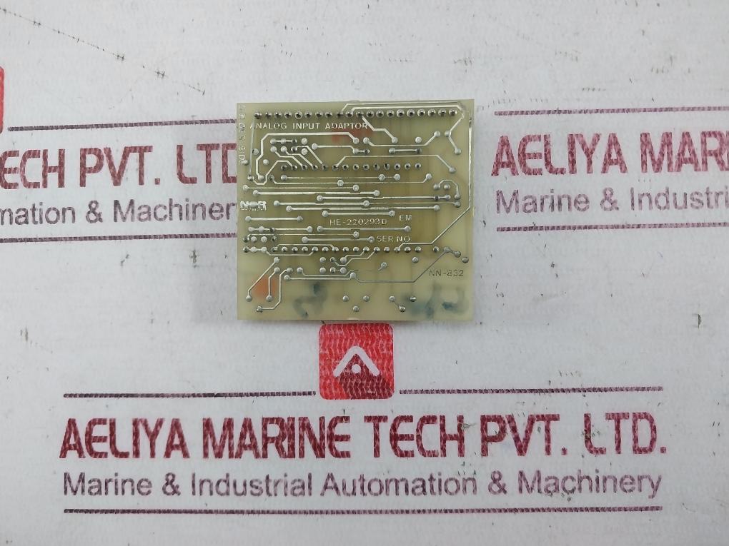 Norcontrol Nn-832.1 Analog Input Adaptor He-220293D 94V