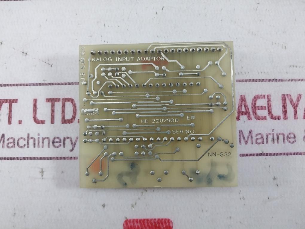 Norcontrol Nn-832.1 Analog Input Adaptor He-220293D 94V