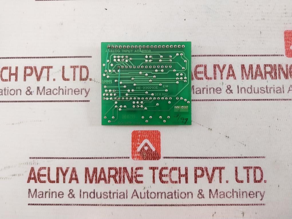 Norcontrol Nn-832.1 Analog Input Adaptor He-220293E 0799