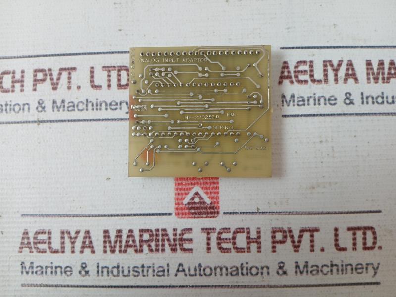 Norcontrol Nn-832.2 Analog Input Adaptor He-220293D 94V-016-90