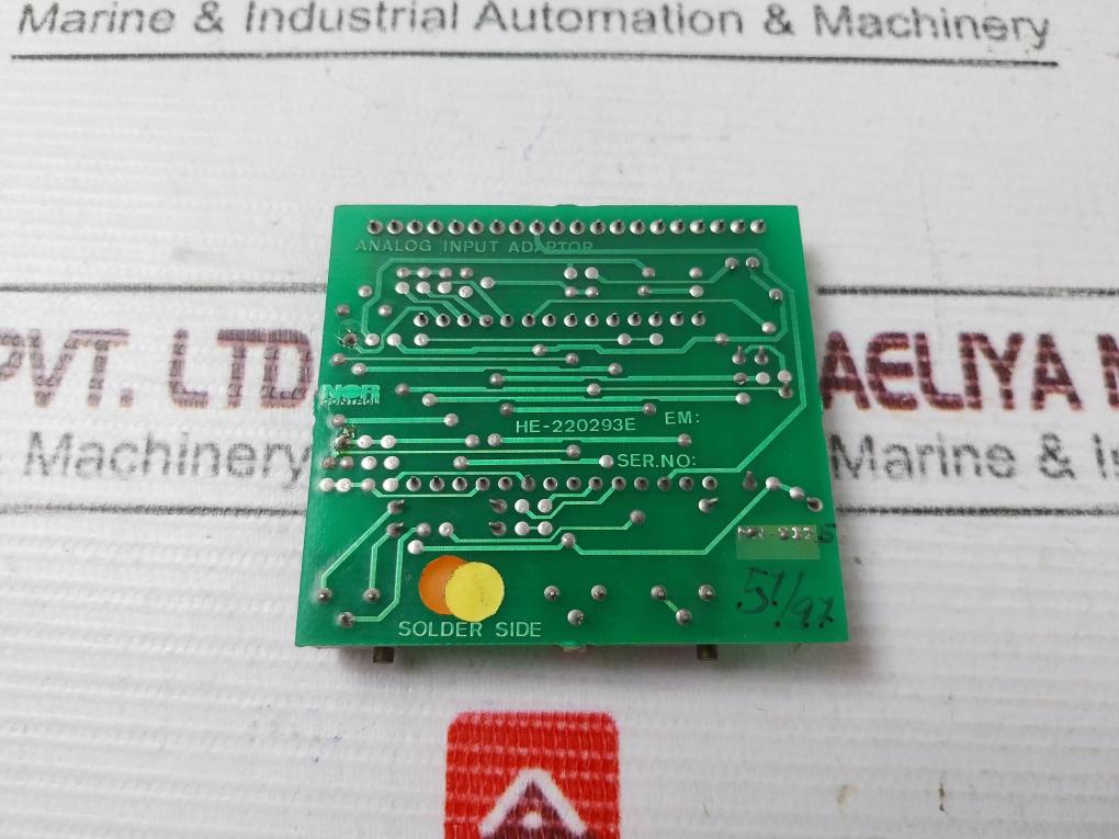 Norcontrol Nn-832.5 Analog Input Adaptor He-220293E