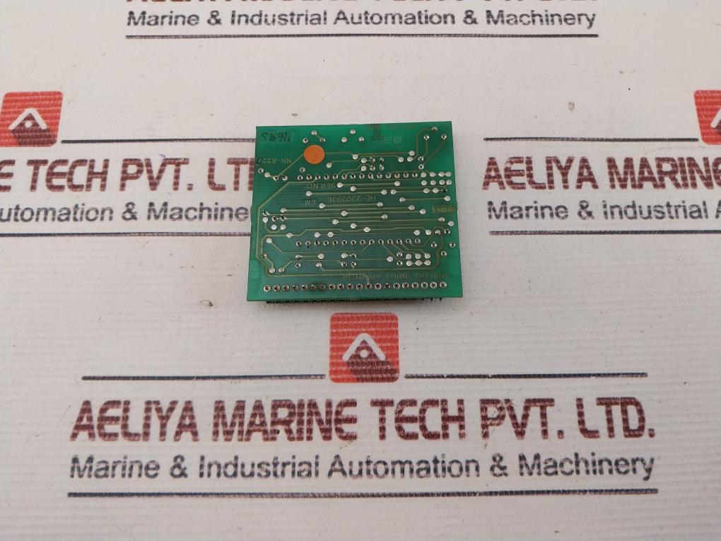 Norcontrol Nn-832.7 Analog Input Adaptor Pcb He-220293e