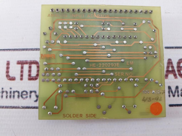 Norcontrol Nn-832.7 He-220293e Analog Input Adaptor