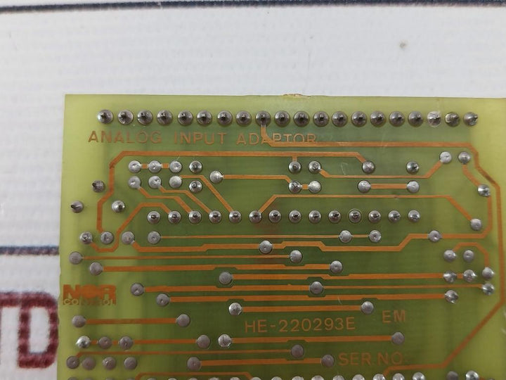 Norcontrol Nn-832.7 He-220293e Analog Input Adaptor