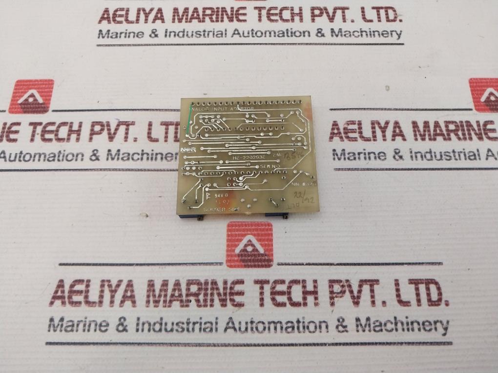 Norcontrol Nn-832.8 Pcb Analog Input Adaptor He-220293E