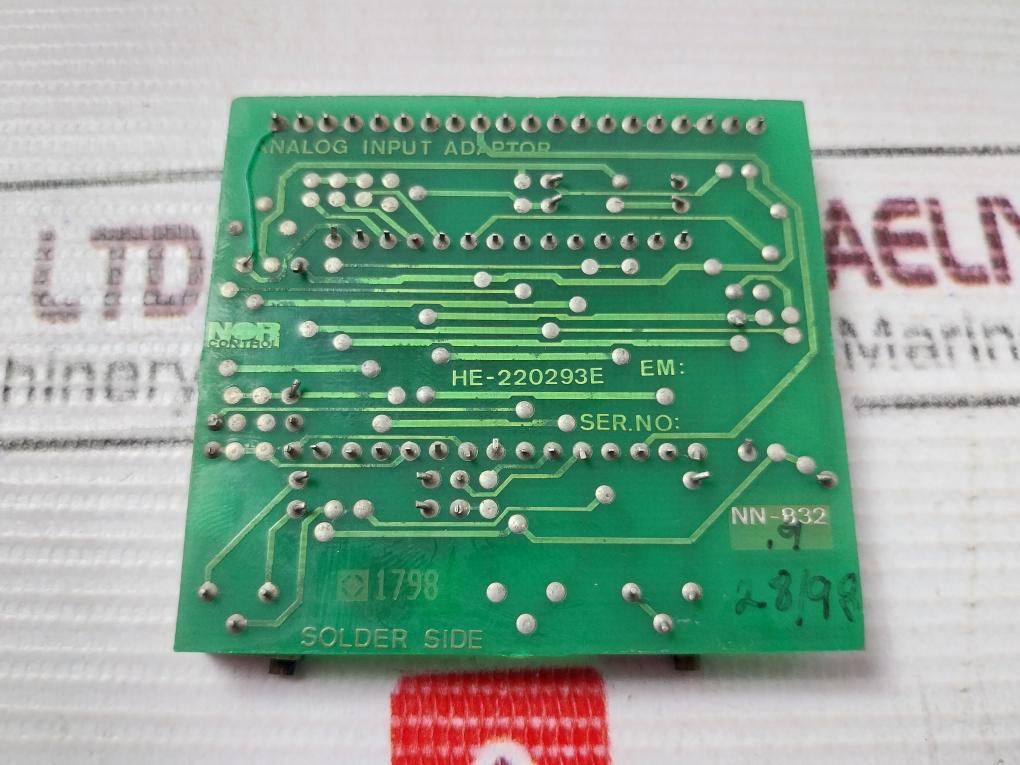 Norcontrol Nn-832.9 Pcb Analog Input Adaptor