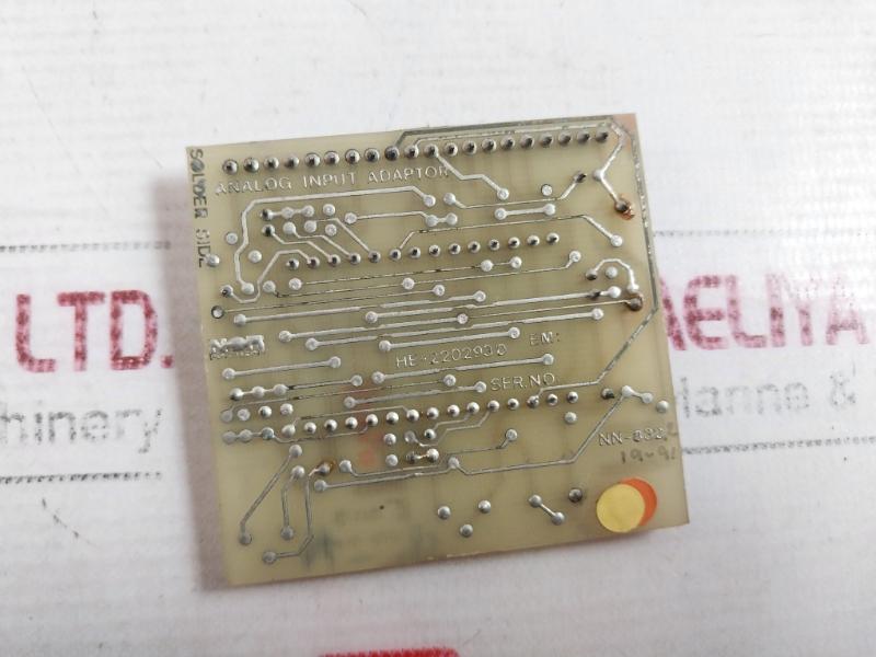 Norcontrol Nn-832 Analog Input Adaptor He-220293D 94V-0