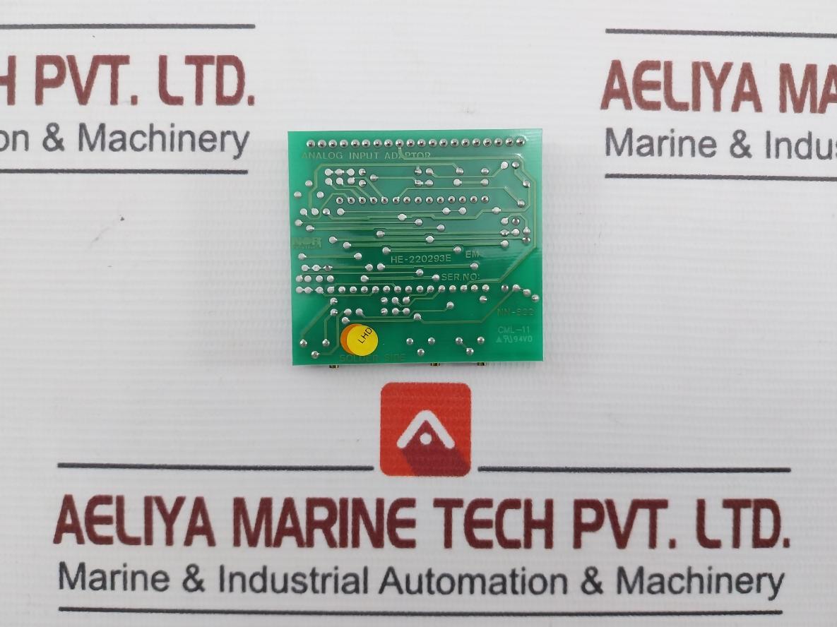Norcontrol Nn-832 Analog Input Adaptor He-220293E 94V0