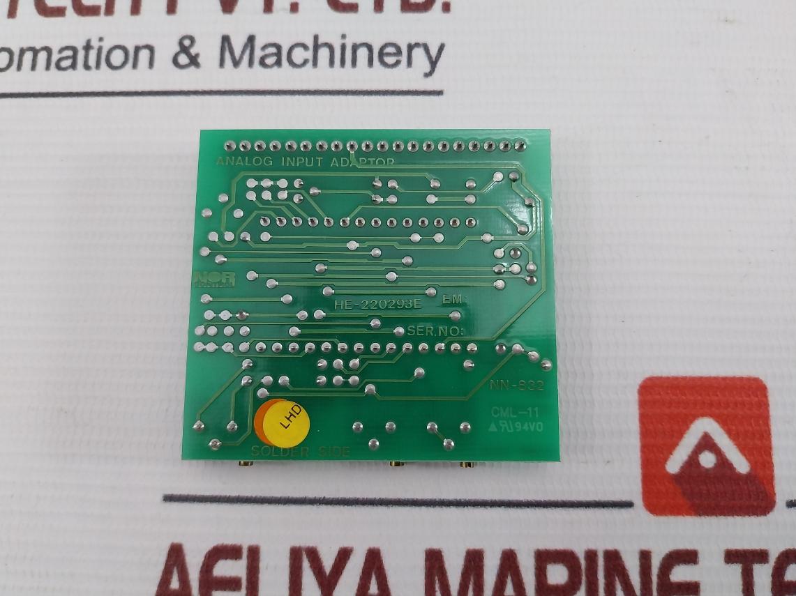 Norcontrol Nn-832 Analog Input Adaptor He-220293E 94V0