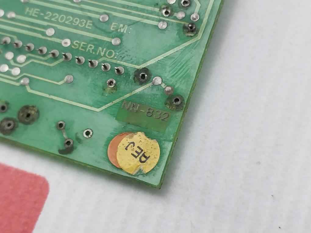 Norcontrol Nn-832 Analog Input Adaptor Pcb He-220293E 94V-0