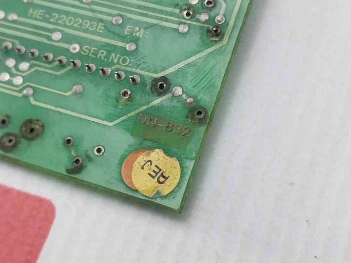 Norcontrol Nn-832 Analog Input Adaptor Pcb He-220293E 94V-0