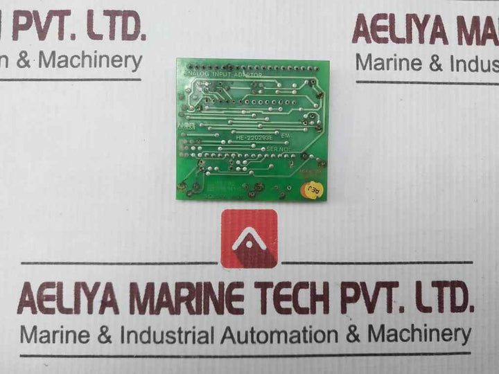 Norcontrol Nn-832 Analog Input Adaptor Pcb He-220293E 94V-0
