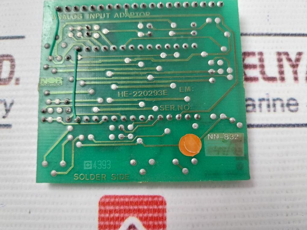 Norcontrol Nn-832 He-220293E Analog Input Adaptor