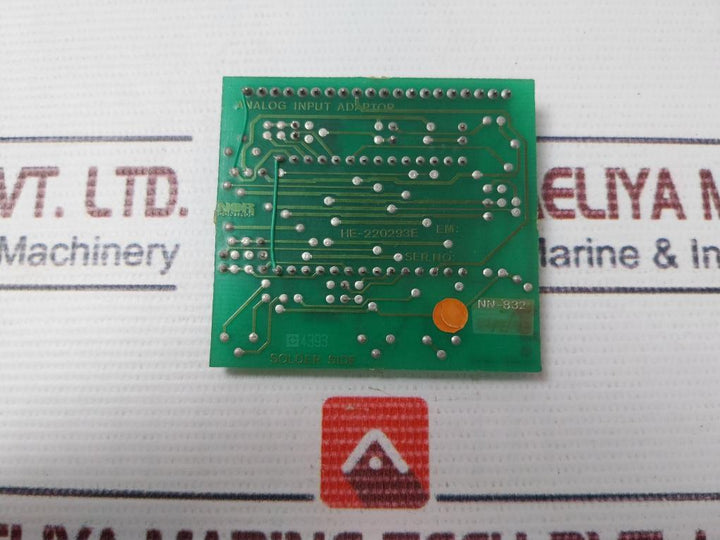 Norcontrol Nn-832 He-220293E Analog Input Adaptor