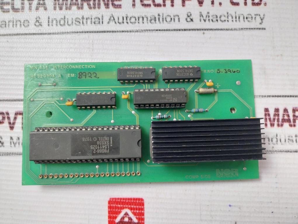 Norcontrol Nn-836 Interconnection Card