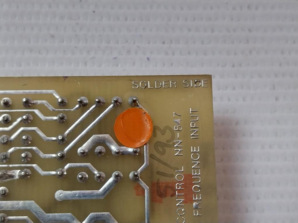 Norcontrol NN-847 I/O Adaptor AC-Voltage/Frequence Input Board