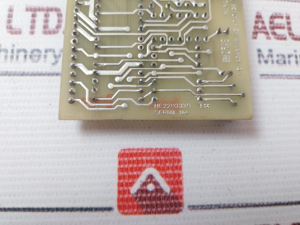 Norcontrol NN-847 I/O Adaptor AC-Voltage/Frequence Input Board