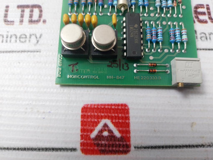 Norcontrol Nn-847 I/O Adaptor, Ac-voltage/Frequence Input