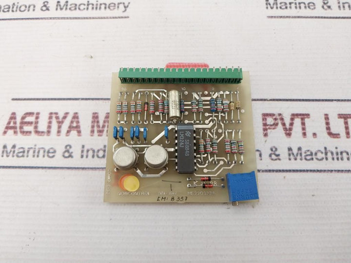 Norcontrol Nn-847 I/O Adaptor, Ac-voltage Frequence Input