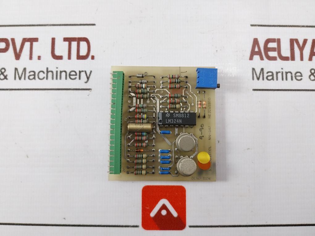 Norcontrol Nn-847 Input Output Adaptor Ac-voltage He220333 B 9-90 48.89