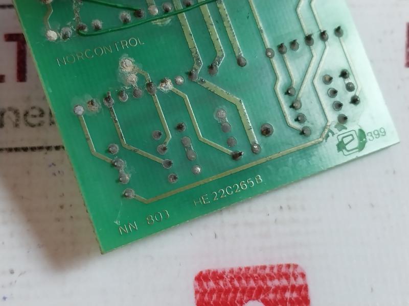 Norcontrol Nn 803 Analog Output Eco Printed Circuit Board He 220265B