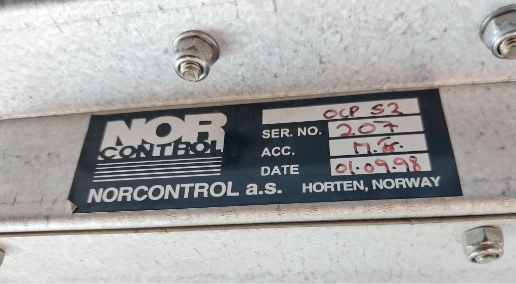 Norcontrol Ocp S2/Ocp 3 Operator Control Panel