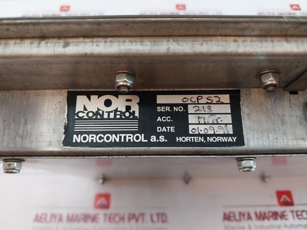 Norcontrol Ocp S2 Operator Control Panel Ha449019 A