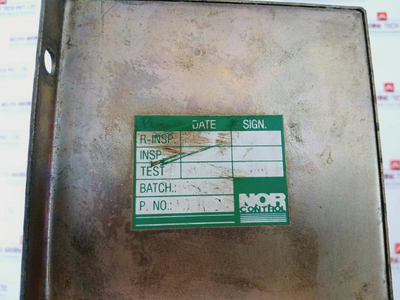 Norcontrol Pcu8810 Process Control Unit Her100261I Vt25-373-99/X9