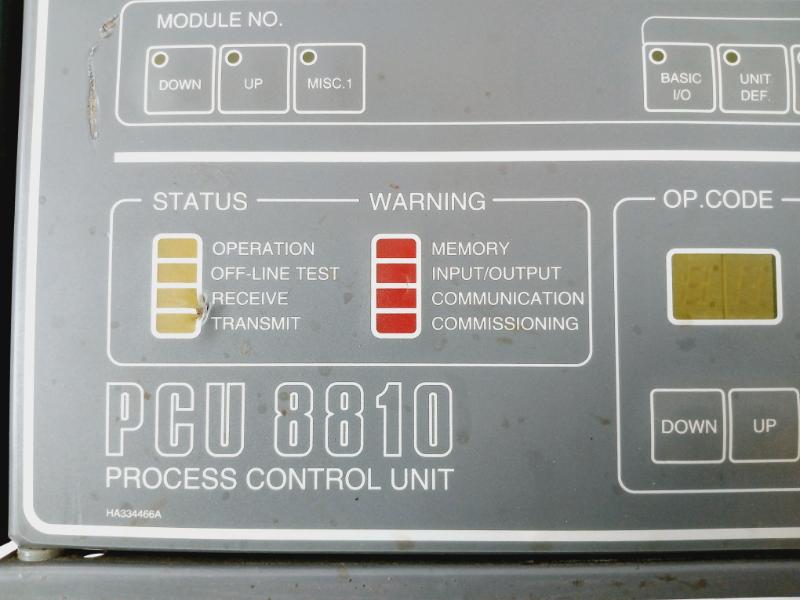 Norcontrol Pcu8810 Process Control Unit Her100261I Vt25-373-99/X9