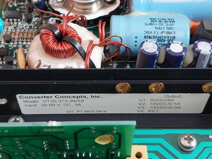 Norcontrol Sau 8810 Chassis Signal Acquisition Unit 20-60Vdc Input 3A