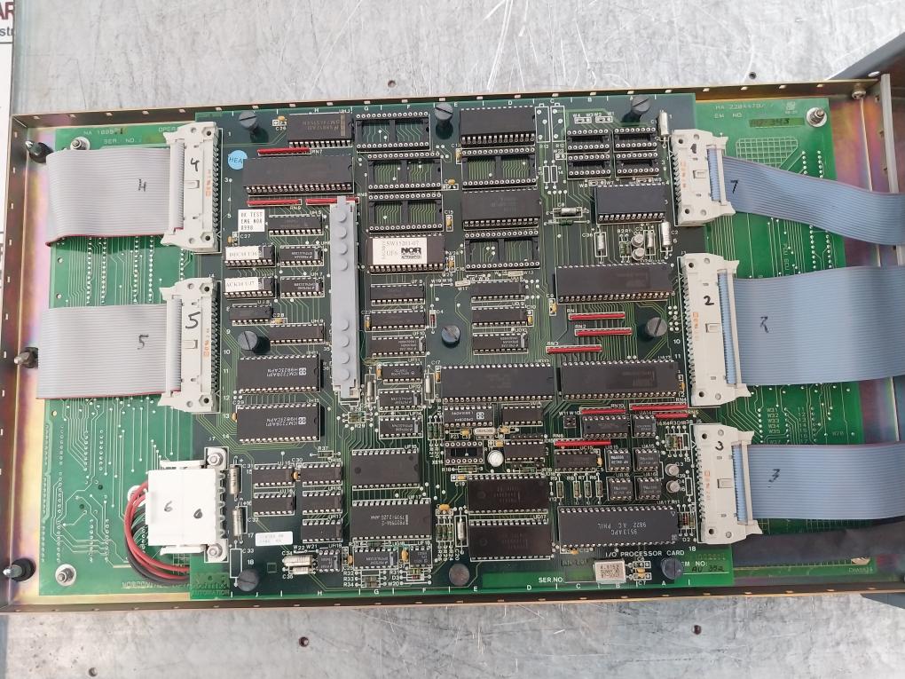 Norcontrol Sau 8810 Chassis Signal Acquisition Unit 20-60 V Dc 3A