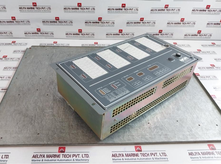 Norcontrol Sau 8810 Chassis Signal Acquisition Unit 20-60 V Dc 3A