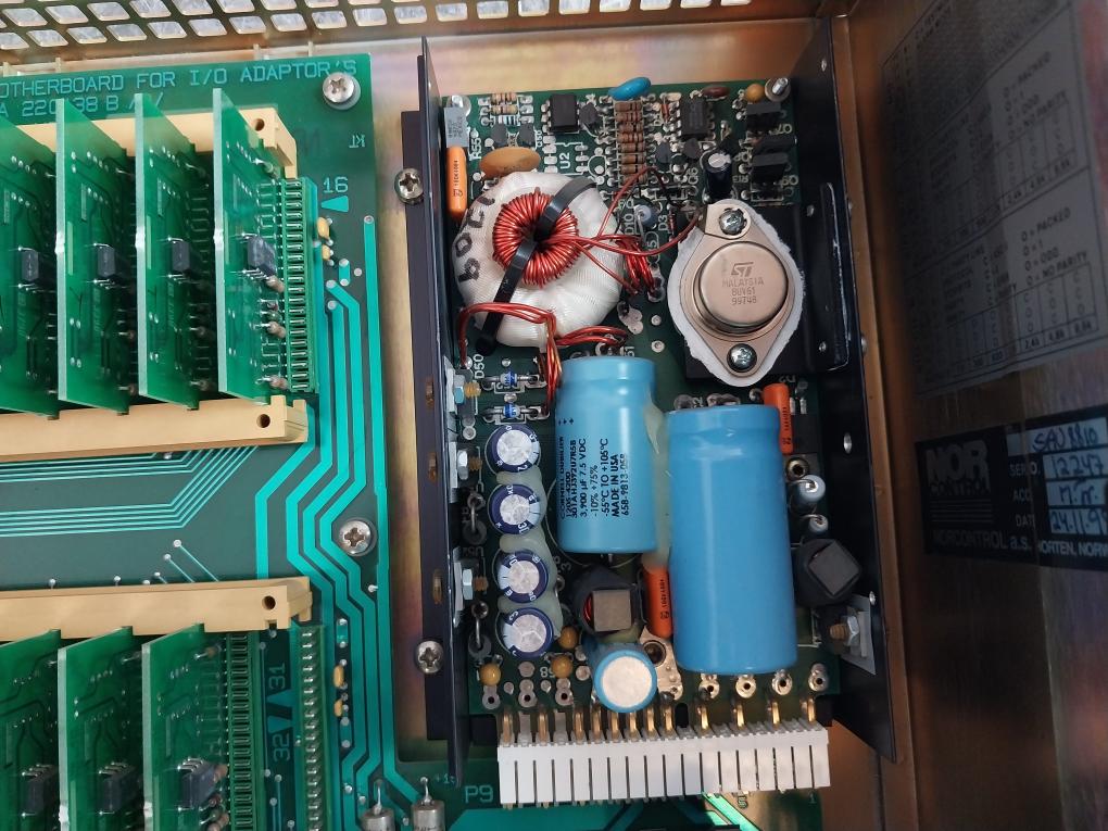 Norcontrol Sau 8810 Chassis Signal Acquisition Unit 20-60 V Dc 3A