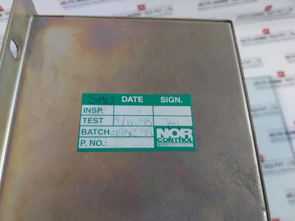 Norcontrol Sau 8810 Ha 220447B/B Signal Acquisition Unit Vt25-373-99/X9