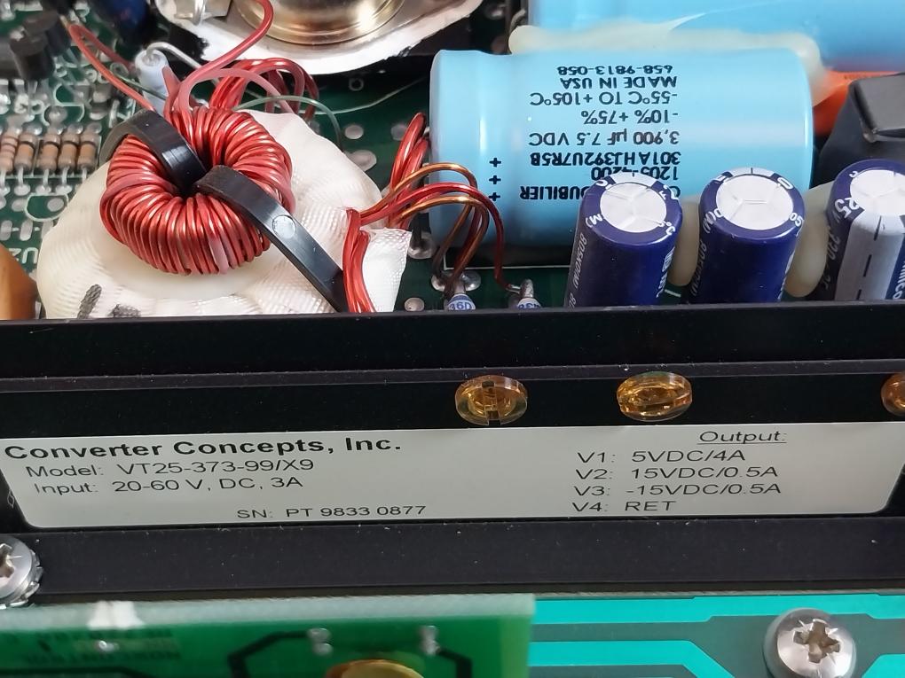 Norcontrol Sau 8810 Signal Acquisition Unit Vt25-373-99/X9 20-60Vdc, 3A