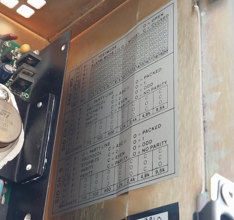 Norcontrol Sau 8810 Signal Acquisition Unit Vt25-373-99/X9 20-60Vdc, 3A