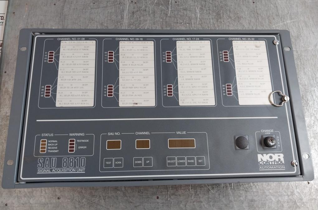 Norcontrol Sau 8810 Signal Acquisition Unit Vt25-373-99/X9 20-60Vdc, 3A