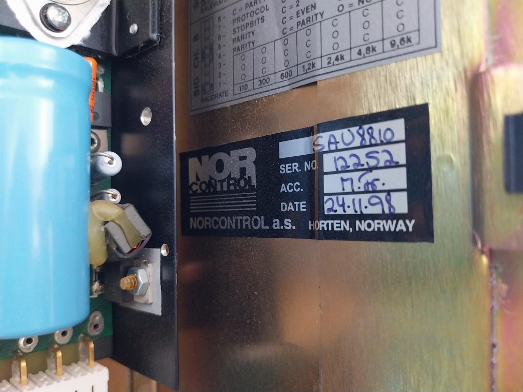 Norcontrol Sau 8810 Signal Acquisition Unit Na 1007.1