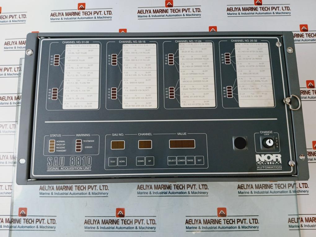 Norcontrol Sau8810 Signal Acquisition Unit Vt25-373-99/X9